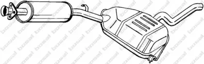 282-155 BOSAL Средний глушитель выхлопных газов