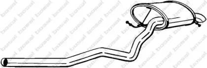 282-713 BOSAL Глушитель выхлопных газов конечный