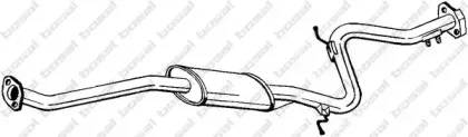 283-375 BOSAL Средний глушитель выхлопных газов