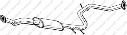 283-767 BOSAL Средний глушитель выхлопных газов