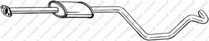 284-617 BOSAL Средний глушитель выхлопных газов