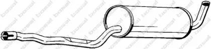285-943 BOSAL Средний глушитель выхлопных газов