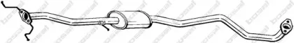 286-061 BOSAL Средний глушитель выхлопных газов