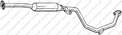 286-157 BOSAL Средний глушитель выхлопных газов