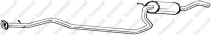286-323 BOSAL Средний глушитель выхлопных газов