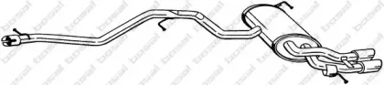 286-363 BOSAL Глушитель выхлопных газов конечный