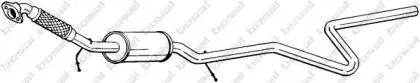 288-027 BOSAL Средний глушитель выхлопных газов
