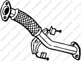 700-093 BOSAL Труба выхлопного газа