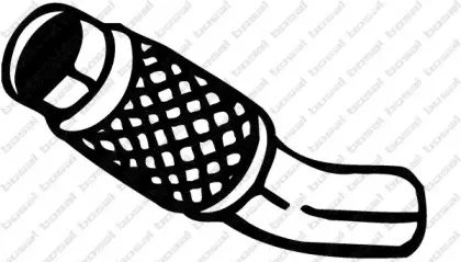 700-209 BOSAL Гофрированная труба, выхлопная система