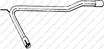 843-737 BOSAL Труба выхлопного газа