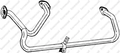 847-445 BOSAL Труба выхлопного газа