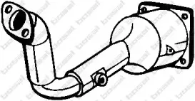 090-132 BOSAL Катализатор