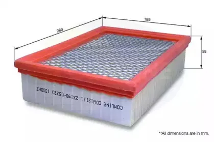 CDW12111 COMLINE Воздушный фильтр