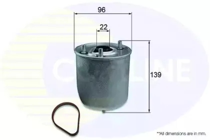 EFF246 COMLINE Топливный фильтр