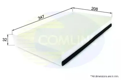 EKF279 COMLINE Фильтр, воздух во внутренном пространстве