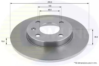 ADC1403 COMLINE Тормозной диск