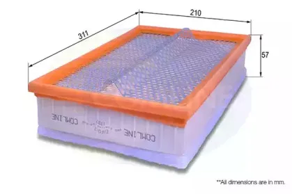 EAF057 COMLINE Воздушный фильтр