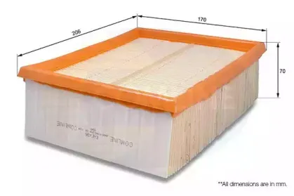 EAF436 COMLINE Воздушный фильтр