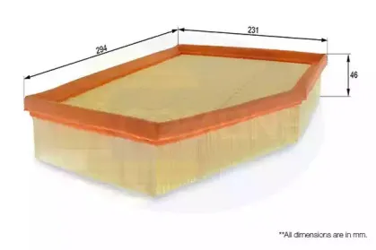 EAF614 COMLINE Воздушный фильтр