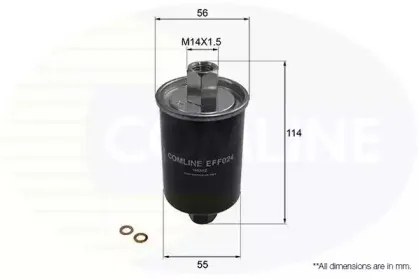 EFF024 COMLINE Топливный фильтр