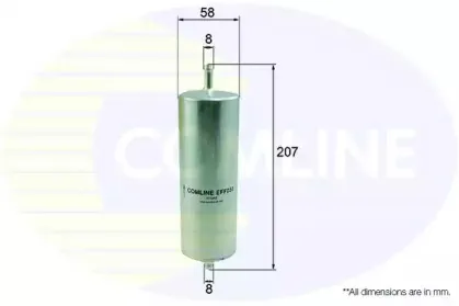 EFF056 COMLINE Топливный фильтр