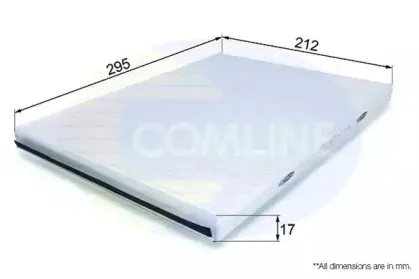 EKF234 COMLINE Фильтр, воздух во внутренном пространстве