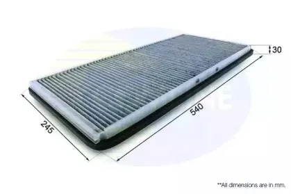 EKF254A COMLINE Фильтр, воздух во внутренном пространстве