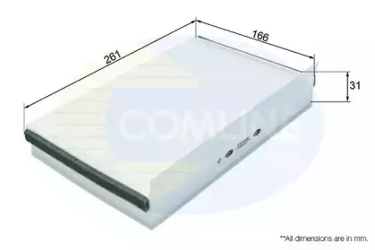 EKF150 COMLINE Фильтр, воздух во внутренном пространстве