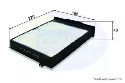 EKF196 COMLINE Фильтр, воздух во внутренном пространстве