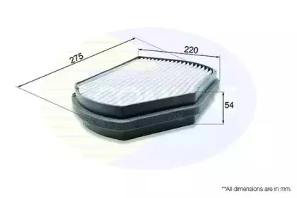 EKF197A COMLINE Фильтр, воздух во внутренном пространстве