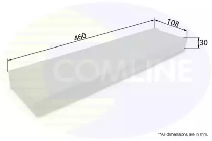 EKF252 COMLINE Фильтр, воздух во внутренном пространстве