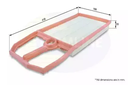 EAF124 COMLINE Воздушный фильтр