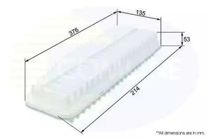 CTY12075 COMLINE Воздушный фильтр