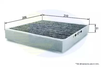 EKF192A COMLINE Фильтр, воздух во внутренном пространстве