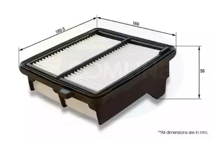 EAF745 COMLINE Воздушный фильтр