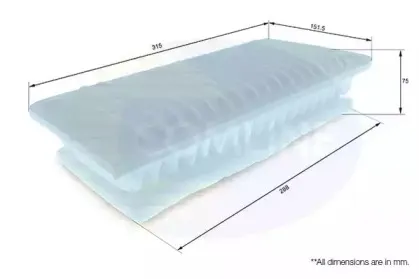 CTY12072 COMLINE Воздушный фильтр