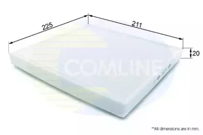 EKF260 COMLINE Фильтр, воздух во внутренном пространстве