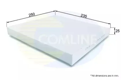 EKF172 COMLINE Фильтр, воздух во внутренном пространстве