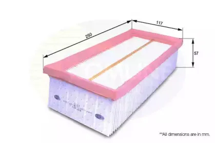 EAF591 COMLINE Воздушный фильтр