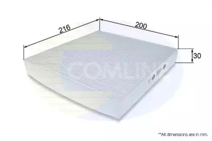 EKF264 COMLINE Фильтр, воздух во внутренном пространстве