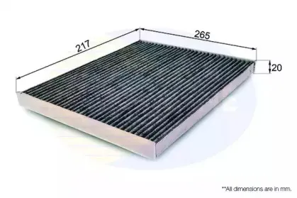 EKF137A COMLINE Фильтр, воздух во внутренном пространстве