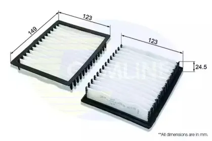 EKF138 COMLINE Фильтр, воздух во внутренном пространстве