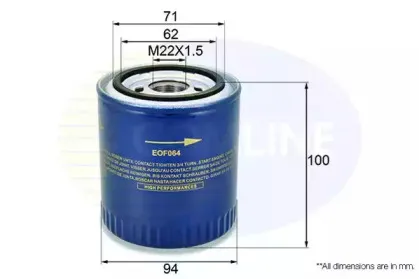 EOF064 COMLINE Масляный фильтр