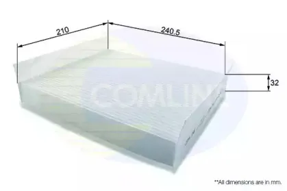 EKF104 COMLINE Фильтр, воздух во внутренном пространстве