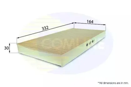 EKF116 COMLINE Фильтр, воздух во внутренном пространстве