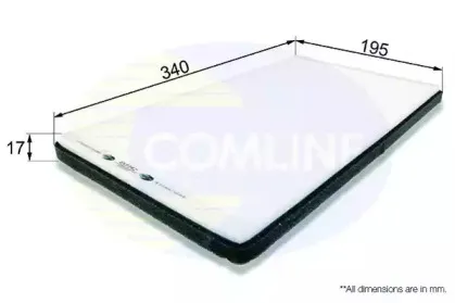 EKF142 COMLINE Фильтр, воздух во внутренном пространстве