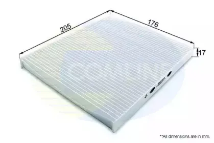 EKF159 COMLINE Фильтр, воздух во внутренном пространстве