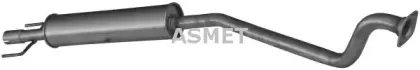 05.125 ASMET Средний глушитель выхлопных газов