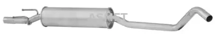05.126 ASMET Средний глушитель выхлопных газов