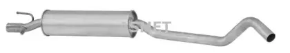 05.130 ASMET Средний глушитель выхлопных газов
